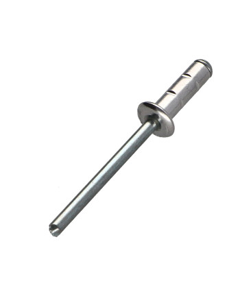 1 x Blindniete Aluminio Vástago acero 4,8 x 25...