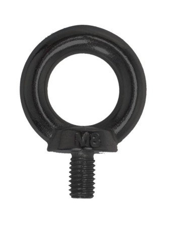 1 x Schraube Ringmutter M5x10 Edelstahl A4 Schwarz