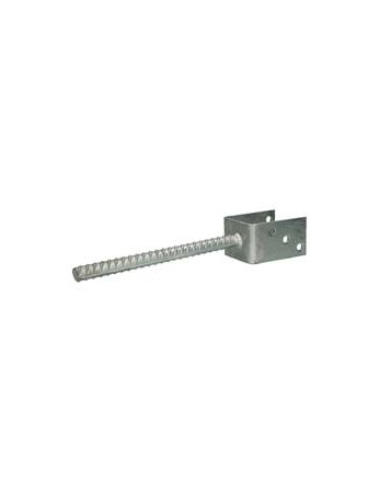1 x Base del poste form U 60x100x81 Hohe...