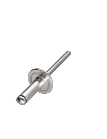 1 x Blindniete Aluminio Vástago acero 5x16 Kopf...