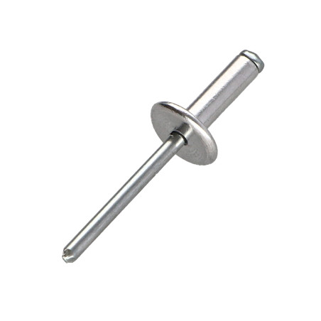 1 x Blindniete Aluminio Vástago acero 5x16 Kopf EXTRA Large