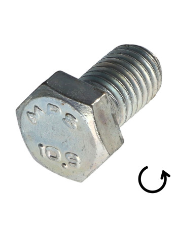 1 x Metallschrauben Sechskantkopf Schritt Links...