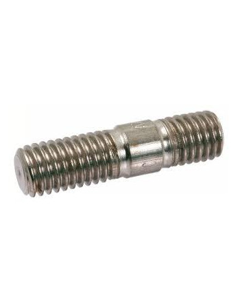 1 x Dübel M6X388 Mit Gewinde 10 Verzinkt