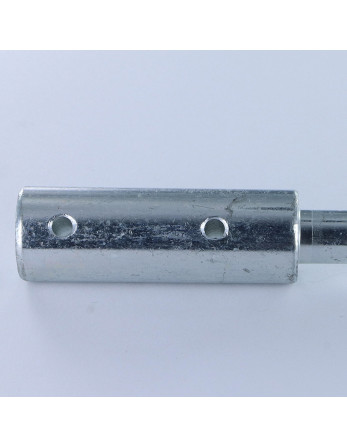 1 x Bolzen 20/12X140+2 Loch Verzinkt CR3 48 hbs...