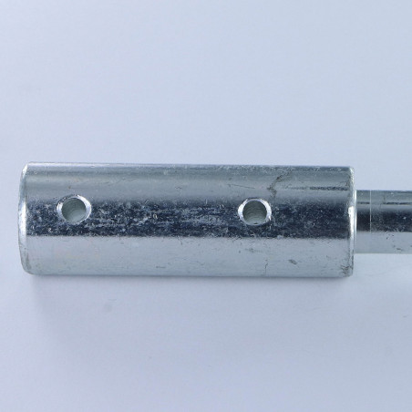 1 x Bolzen 20/12X140+2 Loch Verzinkt CR3 48 hbs ohne Rotrost 600 Stunden Salzprühnebel ohne Rotrost
