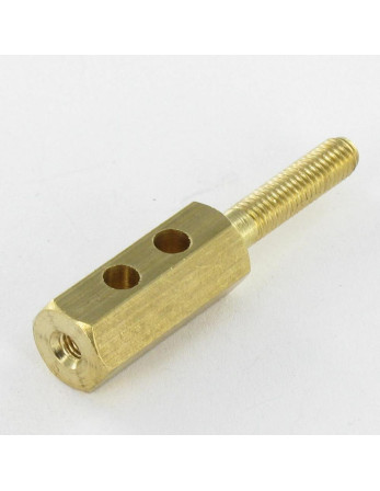1 x TERMINAL KONTAKT Sechskant 10x46 Mit...