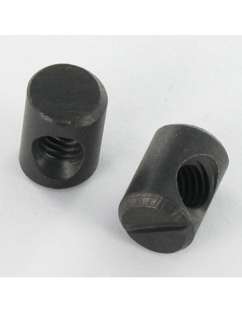 1 x Quermutter-Bolzen 10x14 M6 CENTER Stahl...
