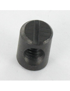 Quermutter-Bolzen 10x14 M6 CENTER Stahl schwarz verzinkt 2