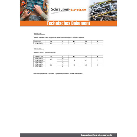 1 x Muttern Schraubenschlüssel 8 M8 14X22 Verzinkt 312