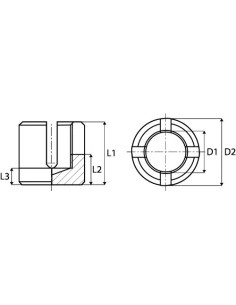 Kreuz-Seilklemme Für Kabel Durchmesser 4 Edelstahl A4 2