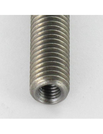 1 x Gewinde Rohstahl M8X45 Gebohrt M5/15