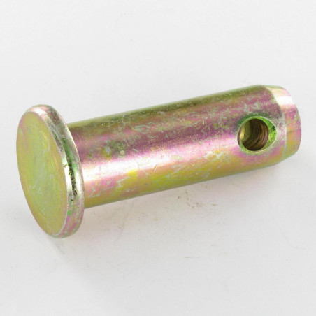 1 x Bolzen Splint Gebohrt Flachkopf 22 x 66 Löcher Durchmesser 8 Dichromat