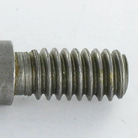 1 x Bolzen Rohstahl langer M8X50 gewinde 150