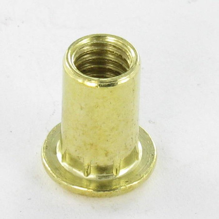 1 x Hülsenmutter Flachkopf Kopf-Durchmesser 15 DC10 LST16.5 M8/150 ACL