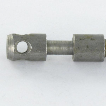 1 x Bolzen Verzinkt langer M8X75 gewinde 150