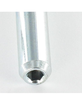 1 x Splint Zylindrisch Gebohrt 9x53 Mit Gewinde...