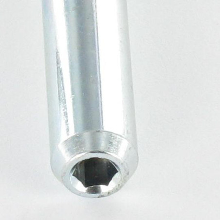 1 x Splint Zylindrisch Gebohrt 9x53 Mit Gewinde M6X27 Schraubenschlüssel 4 Verzinkt