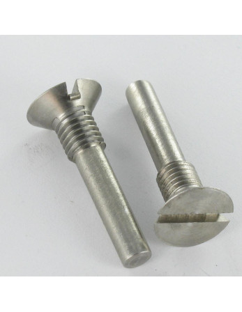 1 x Metallschrauben Senkkopfschraube Gespalten...