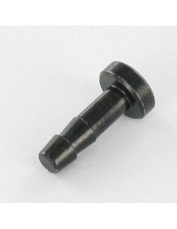 1 x Spitze 8x16,3 Stahl schwarz verzinkt