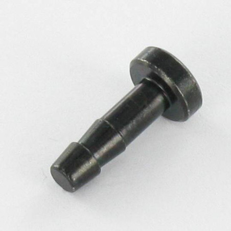 1 x Spitze 8x16,3 Stahl schwarz verzinkt
