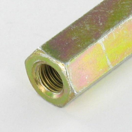 1 x VERLÄNGERUNG Sechskant Männlich weiblich M6x10 10x80 TB6X15 Dichromat