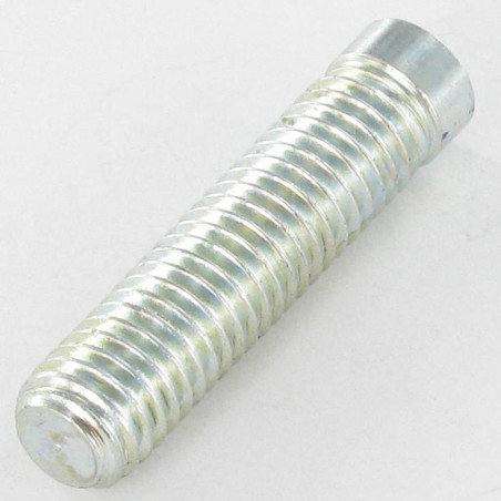 1 x Metallschrauben Verzinkt Stellschraube M8X35 Mit Gewinde 30 Flache Spitze Schraubenschlüssel 5