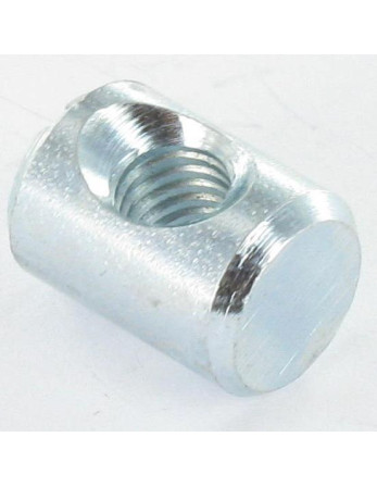 1 x Quermutter-Bolzen 10x14 M6 CENTER Verzinkt