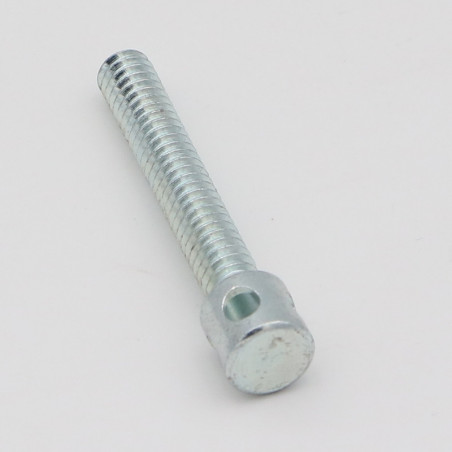 1 x Möbelschraube Verzinkt M7X45 Kopf 4-Loch