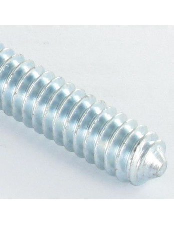 1 x Möbelschraube Verzinkt M8X45 Teilgewinde...