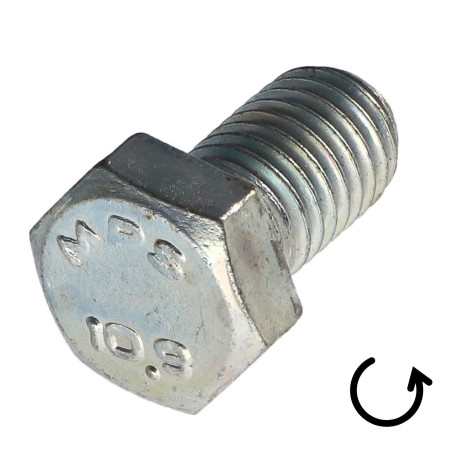 1 x Metallschrauben Sechskantkopf Schritt Links M6x16 Klasse 10.9 geometrischer Stahl
