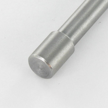 1 x Bolzen LANG Rohstahl 10x65