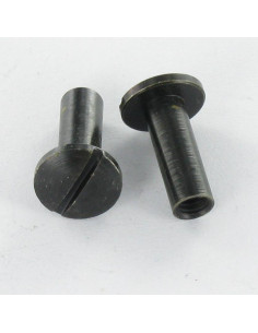 Muttern Binder Flachkopf Gespalten M4x12 5x14 Stahl...
