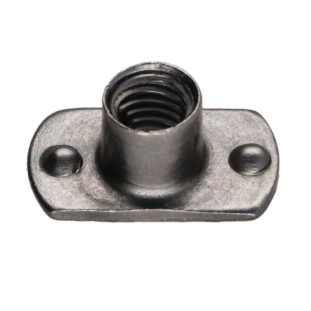 1 x Zylindrische Schweißmutter interner Chef M6 22x14 Rohstahl