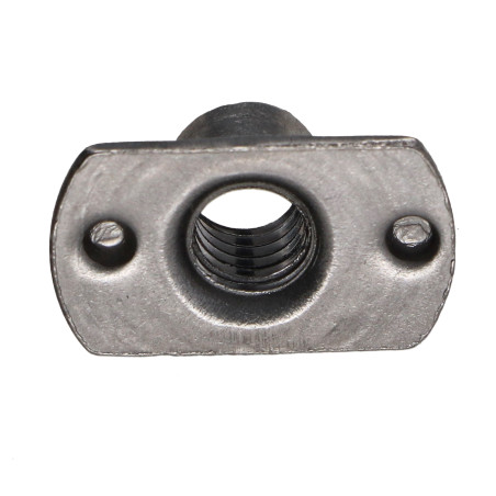 1 x Zylindrische Schweißmutter interner Chef M6 22x14 Rohstahl