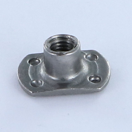 1 x Zylindrische Schweißmutter Externer Chef M6 19x11 Höhe 7,8 Rohstahl