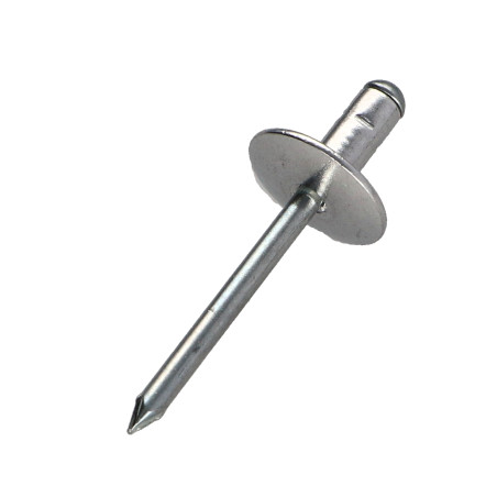 1 x Blindniete Aluminio Vástago acero 4,8 x 15 Großkopf Mehrbereich POLYGRIP