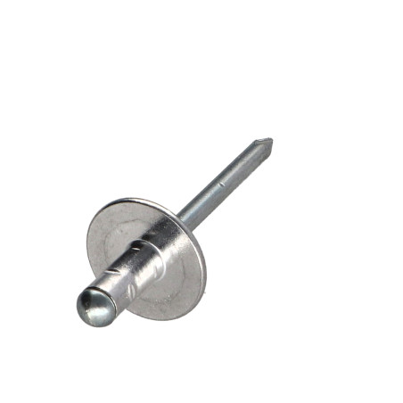 1 x Blindniete Aluminio Vástago acero 4x17 Großkopf Mehrbereich POLYGRIP