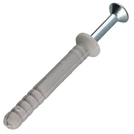 1 x Schlagdübel Senkkopfschraube 5x40 + Schraube 3,5 x 45