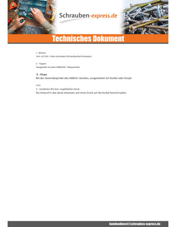 1 x KIT +NET BERICHT M12x18 gewinde 175