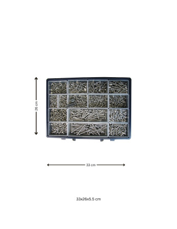 1 x Set mit 1684 Blechschraube Senkkopfschraube...