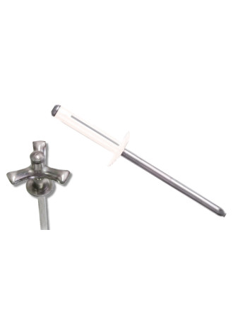 1 x Set mit 500 Niet GOSTAR GOLIGHT Aluminium...