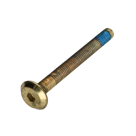 1 x Flachkopfschrauben Schraubenschlüssel 4 M6X60 Schraubensicherung Vermessingtem Stahl