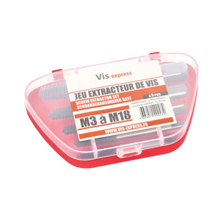1 x Kit schraube extraktoren von schraube M3 für M18