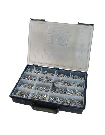 1 x Set mit 1540 Selbstbohrende Schrauben...
