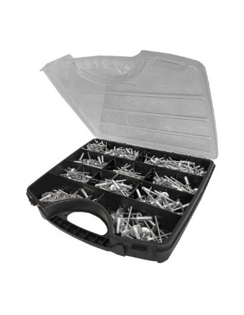 1 x Set mit 500 Blindniete Multigrip Aluminium...