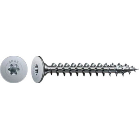 1 x Spax Holzschraube Flachkopf 3x25 Gesamtgewinde T10 4CUT WIROX Mikroschrauben