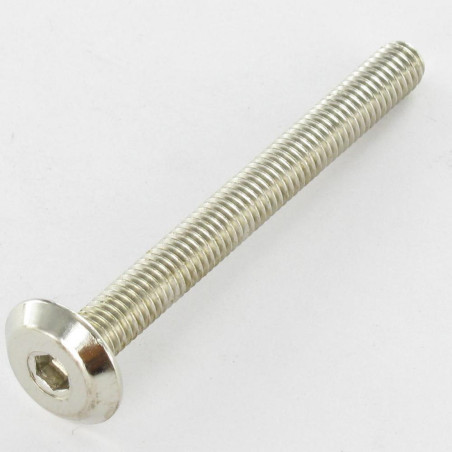 1 x Flachkopfschrauben Schraubenschlüssel 4 M6X60 Nickelstahl