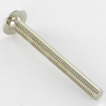 1 x Flachkopfschrauben Schraubenschlüssel 4 M6X60 Nickelstahl