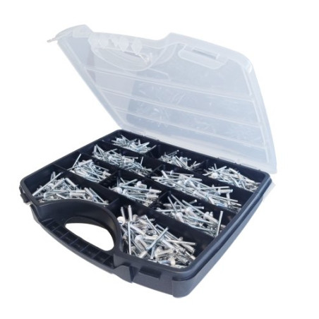 1 x Set mit 700 Niet GORIVET ALX Aluminium Stahlgewinde DEGOMETAL