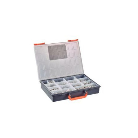1 x Set mit 1240 Metallschrauben Innensechskant mit flachem Kopf Edelstahl A4